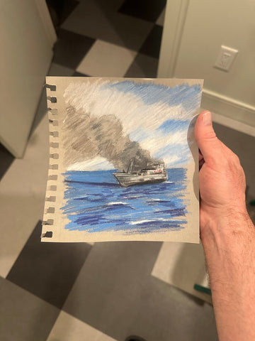 Drawings from watching Deadliest Catch