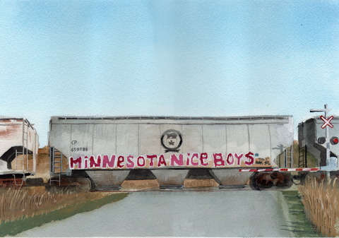 Minnesota Nice Boys Train at Glenbow Ranch