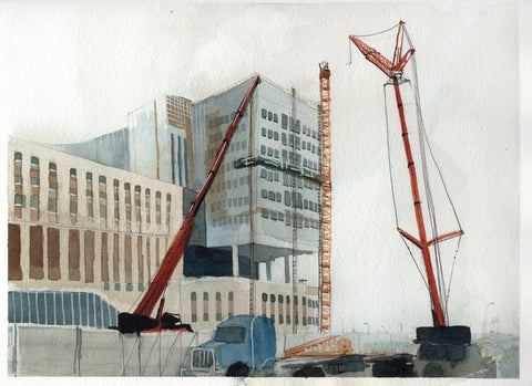 Crane Dismantling - North East Corner